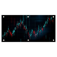 Flag Patterns On Forex Charts Banner And Sign 6  X 3  by uniart180623