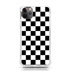 Black White Checker Pattern Checkerboard Iphone 11 Pro Max 6 5 Inch Tpu Uv Print Case by uniart180623