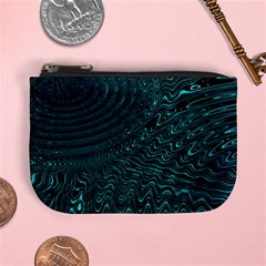 Wave Circle Ring Water Mini Coin Purse by Simbadda