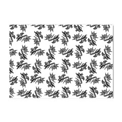 Alien Creatures Dance Pattern Crystal Sticker (a4) by dflcprintsclothing