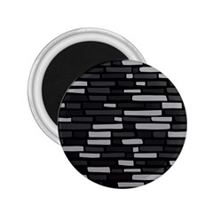 Black And Grey Wall 2 25  Magnets by ConteMonfrey