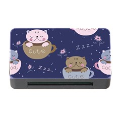 Cute Kittens Sleep Sweetly Mugs Memory Card Reader With Cf by Simbadda