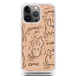 Cat Background iPhone 13 Pro TPU UV Print Case Front