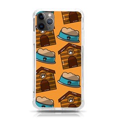 Pet House Bowl Food Seamless Pattern Iphone 11 Pro Max 6 5 Inch Tpu Uv Print Case by Simbadda