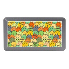 Seamless Pattern With Doodle Bunny Memory Card Reader (mini) by Simbadda