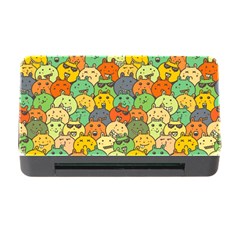 Seamless Pattern With Doodle Bunny Memory Card Reader With Cf by Simbadda