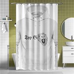 (2)Dx hoodie Shower Curtain 48  x 72  (Small)  Curtain(48  X 72 )