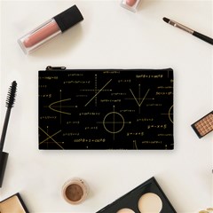 Abstract-math Pattern Cosmetic Bag (small) by Simbadda