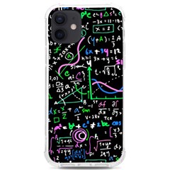 Math-linear-mathematics-education-circle-background Iphone 12/12 Pro Tpu Uv Print Case by Simbadda