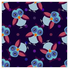 Owl-pattern-background Lightweight Scarf  by Simbadda