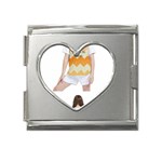 Screenshot 20230716 141722 Mega Link Heart Italian Charm (18mm) Front