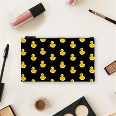 Rubber Duck Cosmetic Bag (small) by Valentinaart