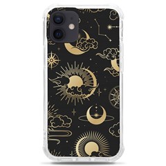 Asian Seamless Pattern With Clouds Moon Sun Stars Vector Collection Oriental Chinese Japanese Korean Iphone 12 Mini Tpu Uv Print Case	 by Bangk1t