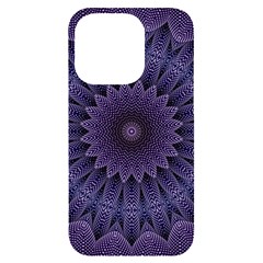 Shape Geometric Symmetrical Symmetry Wallpaper Iphone 14 Pro Black Uv Print Case by Bangk1t