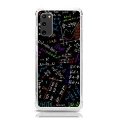 Mathematics  Physics Maths Math Pattern Samsung Galaxy S20 6 2 Inch Tpu Uv Case by Grandong