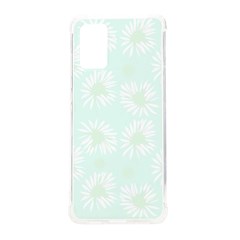 Mazipoodles Bold Daisies Spearmint Samsung Galaxy S20plus 6 7 Inch Tpu Uv Case by Mazipoodles