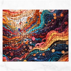 Pattern Abstract Rectangular Jigsaw Puzzl by Grandong