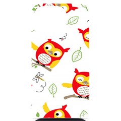 Seamless-pattern-vector-owl-cartoon-with-bugs Iphone 14 Pro Black Uv Print Case by pakminggu