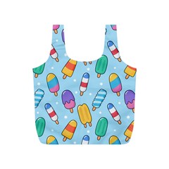 Cute-kawaii-ice-cream-seamless-pattern Full Print Recycle Bag (s) by pakminggu