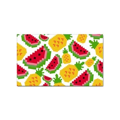 Watermelon -12 Sticker (rectangular) by nateshop