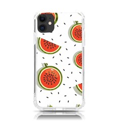 Seamless Background Pattern With Watermelon Slices Iphone 11 Tpu Uv Print Case by pakminggu