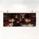 Library-tunnel-books-stacks Hand Towel Front