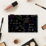 Mathematics  Physics Maths Math Pattern Cosmetic Bag (Small) Front