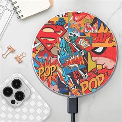 Comic Cartoon Pattern Wireless Fast Charger(white) by pakminggu