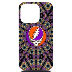 Gratefuldead Grateful Dead Pattern Iphone 14 Pro Black Uv Print Case by Cowasu