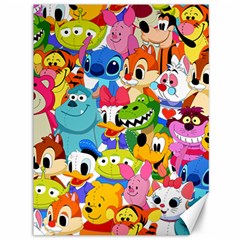 Illustration Cartoon Character Animal Cute Canvas 36  X 48  by Cowasu