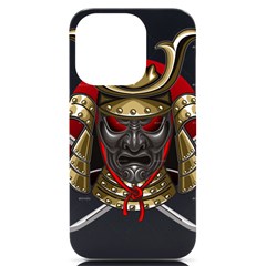 Samurai Katana Warrior Iphone 14 Pro Black Uv Print Case by Cowasu