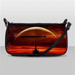 Science-fiction-digital-illustration Shoulder Clutch Bag Front