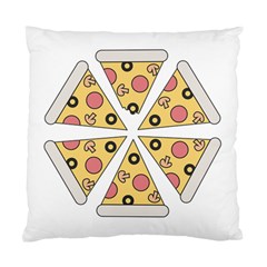 Pizza-slice-food-italian Standard Cushion Case (two Sides) by Sarkoni