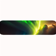 Lake Storm Neon Nature Large Bar Mat by Bangk1t