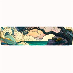 Tree Wave Ocean Large Bar Mat by Bangk1t