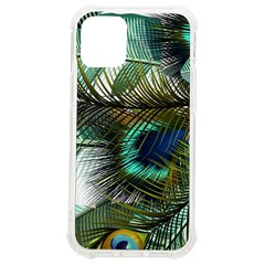 Peacock Feathers Iphone 12 Mini Tpu Uv Print Case	 by Bedest