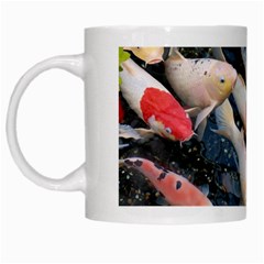 Koi Fish Nature White Mug by Ndabl3x