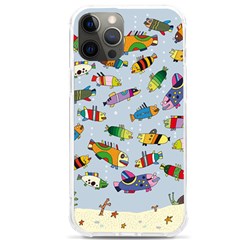 Fish Ocean Sea Water Diving Blue Iphone 12 Pro Max Tpu Uv Print Case by Ndabl3x