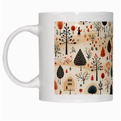 Pattern Seamless White Mug by Proyonanggan