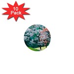 Anime Scenery Landscape 1  Mini Buttons (10 pack)  Front