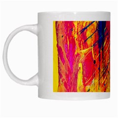 Abstract Design Calorful White Mug by nateshop