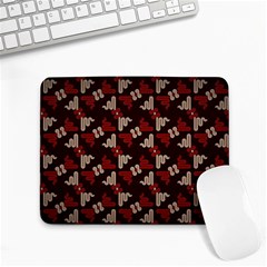 Oriental Dragon Motif Pattern Small Mousepad by Sarkoni