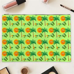 Summer Fun Pattern Cosmetic Bag (xxl) by LalyLauraFLM