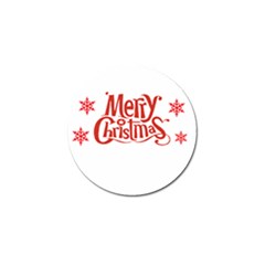 Merry Christmas Golf Ball Marker by designerey