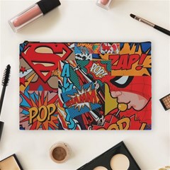 Comic Cartoon Pattern Cosmetic Bag (large) by pakminggu