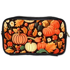 Thanksgiving Pattern Toiletries Bag (two Sides) by Valentinaart