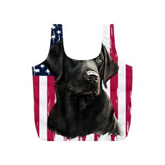 Black Labrador T- Shirt Black Labrador - Black Labrador U S A Flag T- Shirt Yoga Reflexion Pose T- Shirtyoga Reflexion Pose T- Shirt Full Print Recycle Bag (s) by hizuto