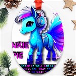 PINKIE PIE  Ornament (Oval) Front