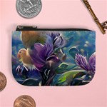 Abstract Blossoms  Mini Coin Purse Front