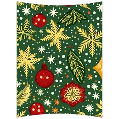 Christmas Pattern Back Support Cushion by Valentinaart